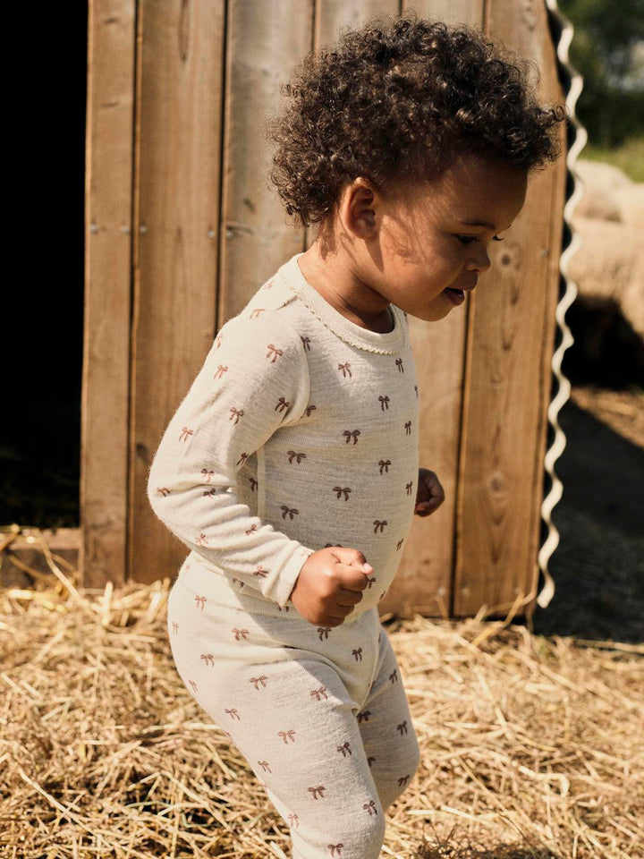 NBFNALU WO/MO SLIM LEGGING LIL NOOS  Offwhite