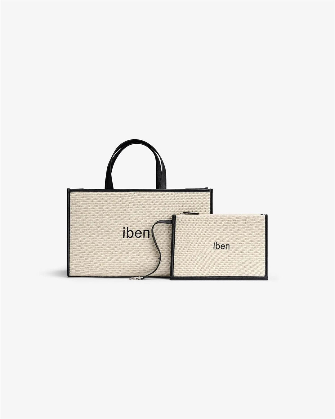 Iben Straw Bag M  Sunlit Straw