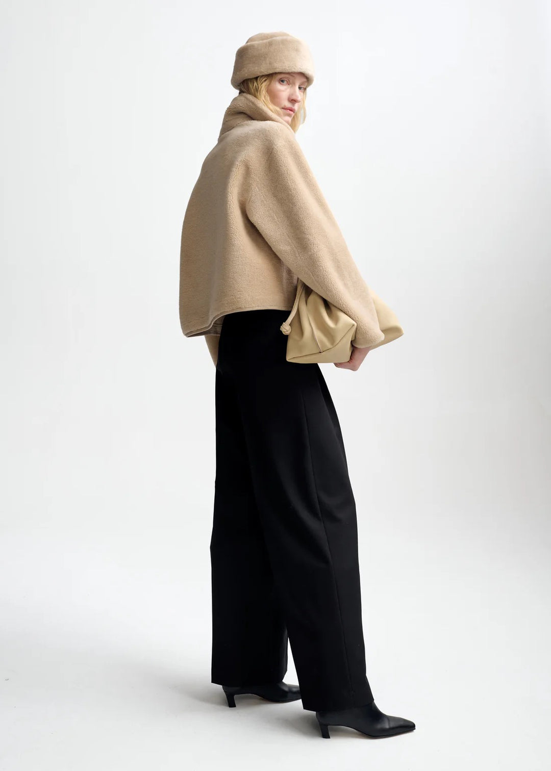 Lula lamb fur jacket  Beige
