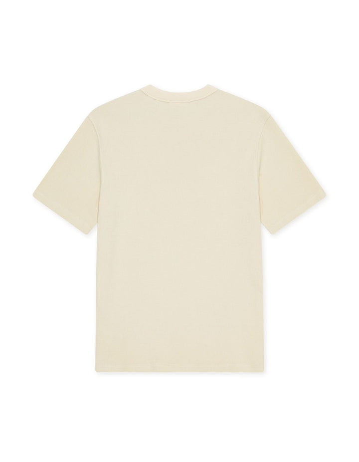 Label Waffle T-Shirt Ivory