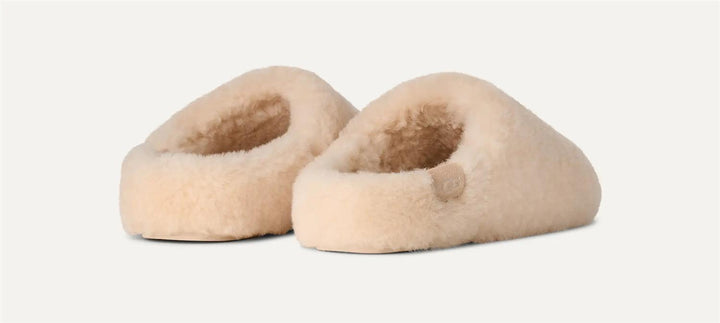 W Elea Fluffed Slip-On  Natural