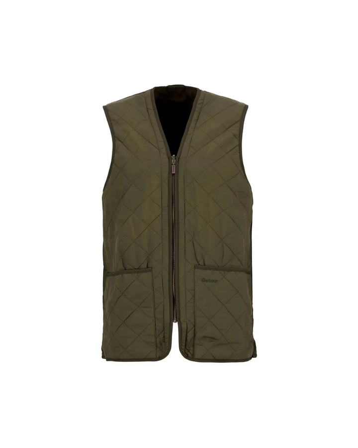 Polarquilt Waistcoat/Zip-In Liner  Olive