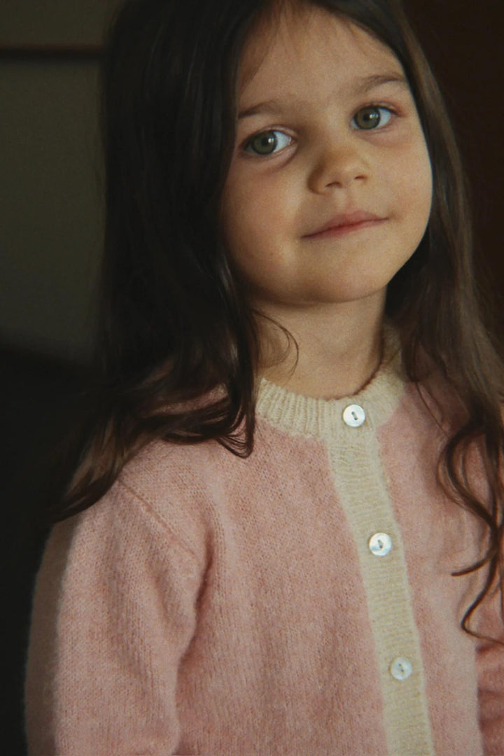 KITTY CARDIGAN  Silver Pink