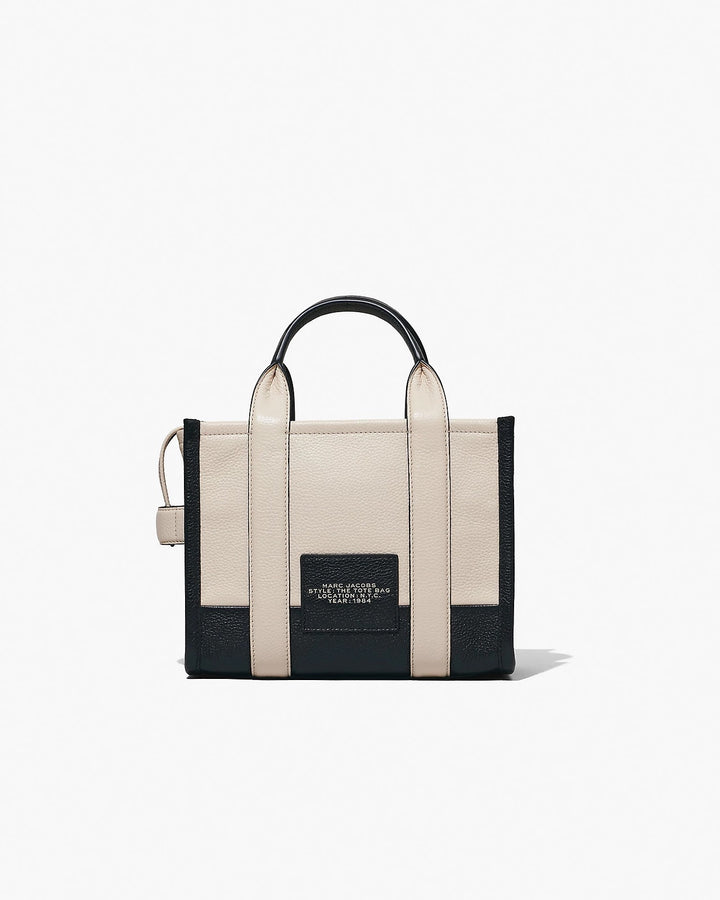 The Small Tote  Ivory Multi