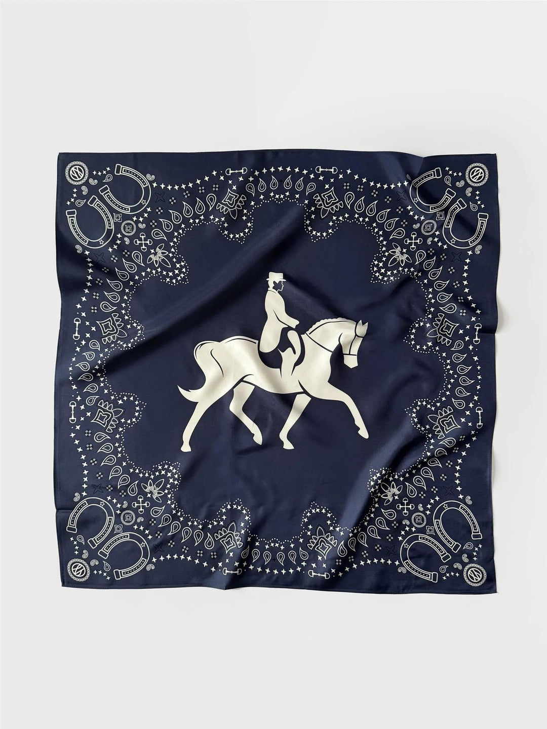 EQUUS SCARF  Navy Dawny