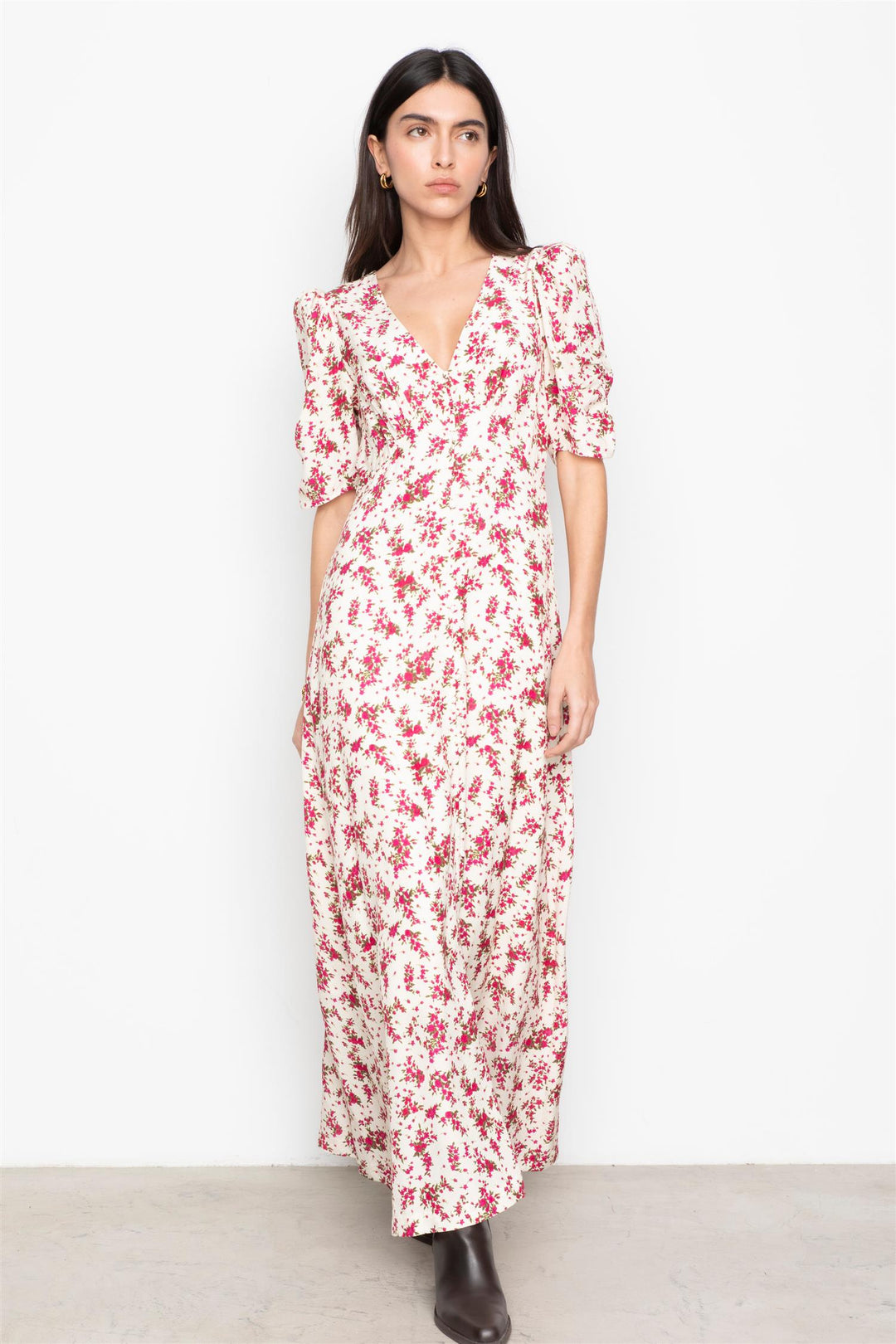 Aivy Dress  Berry Print