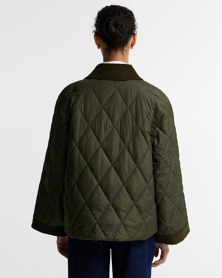 Barbour Kilnwick Quilt  Olive/Shadow Classic