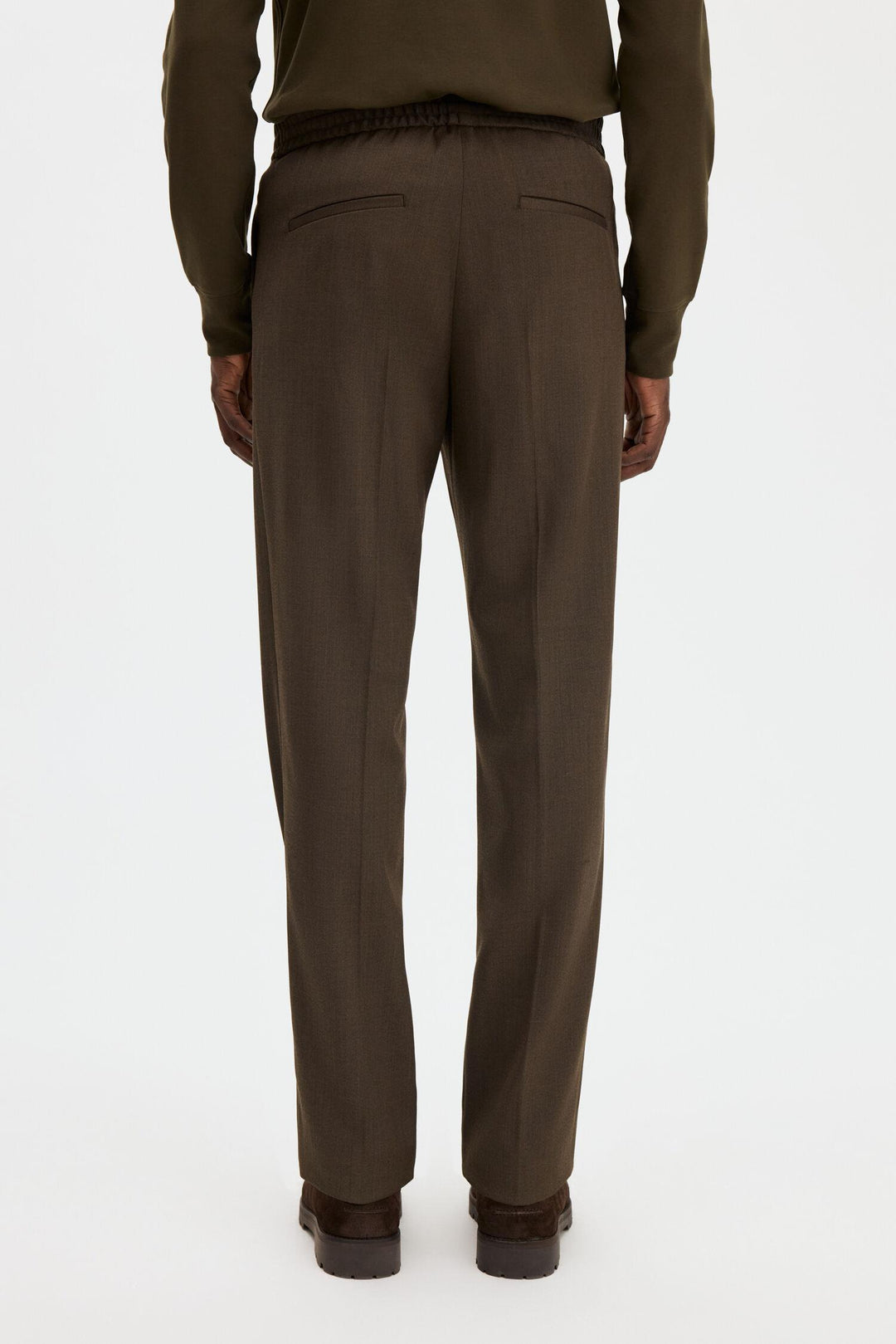 theo trousers  Walnut Brown
