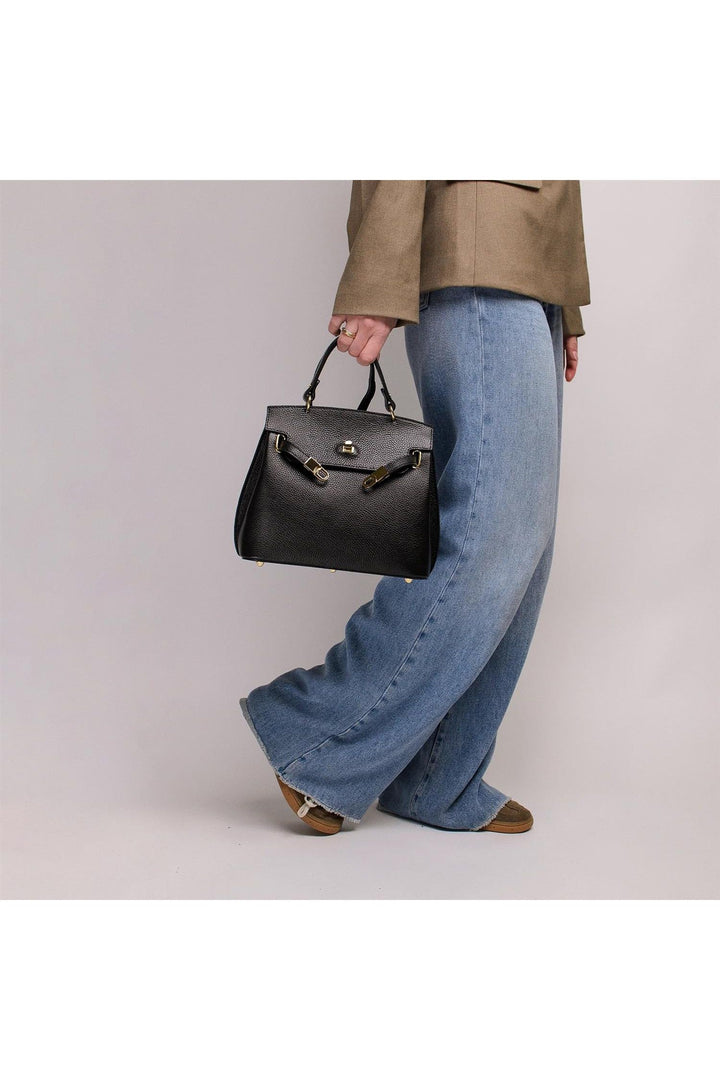 RIVOLI LEATHER  Black