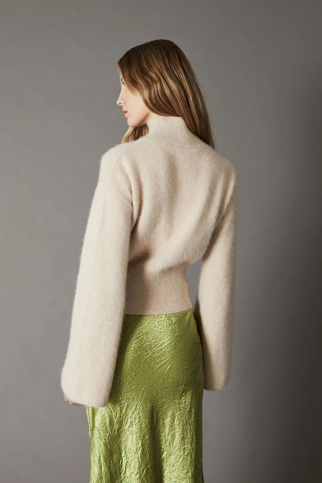 Knit turtleneck  Nude