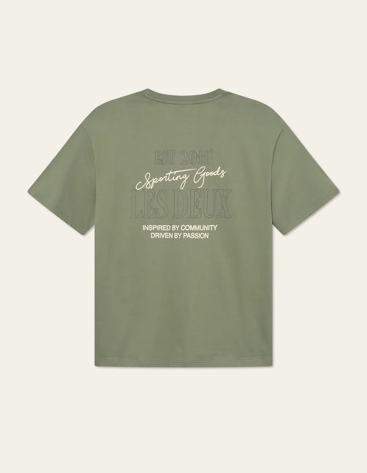 Allen T-shirt  Oil Green