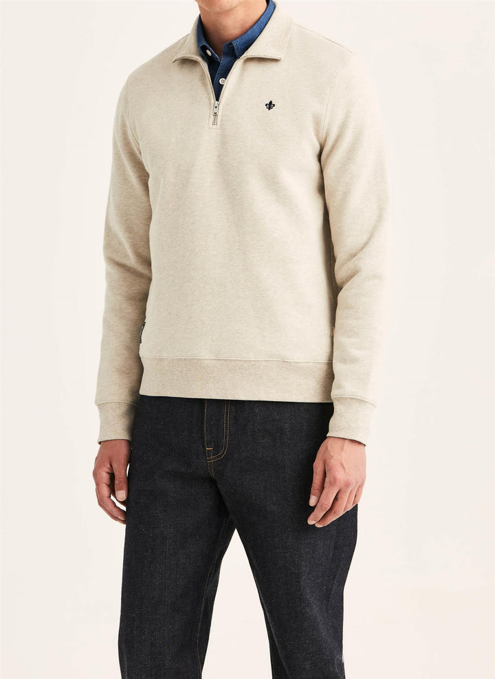 Brandon Lily Half Zip  Khaki