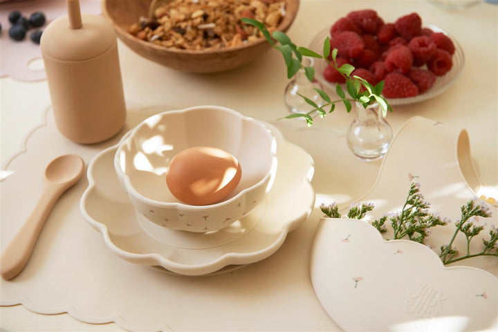 Poppy in Bloom - Bowl & Spoon Set  Poppy Print