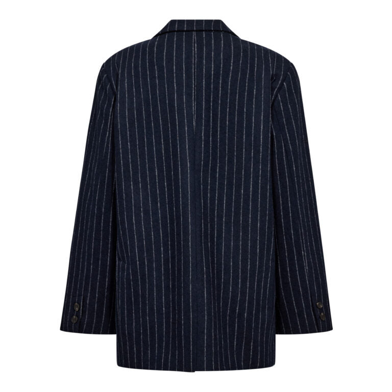 NaidaCC Pin Power Blazer  Navy