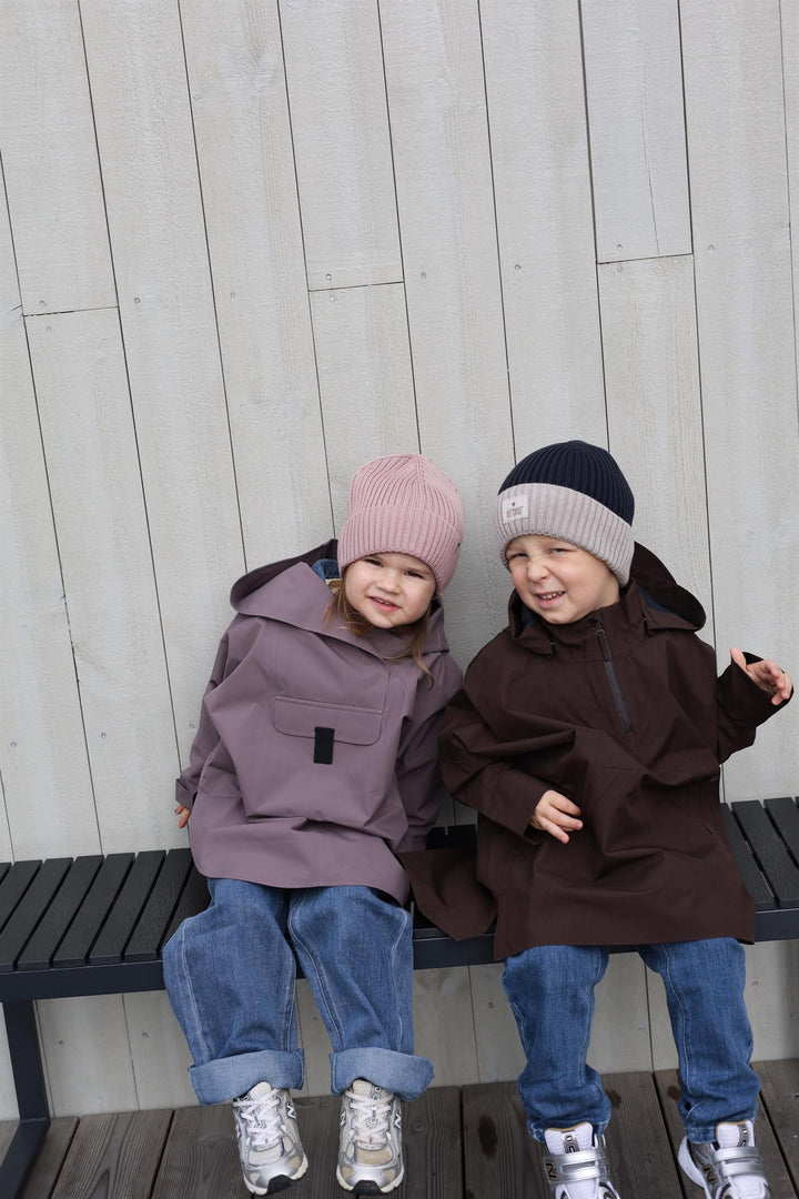 Beanie Wool Knit  Woodrose