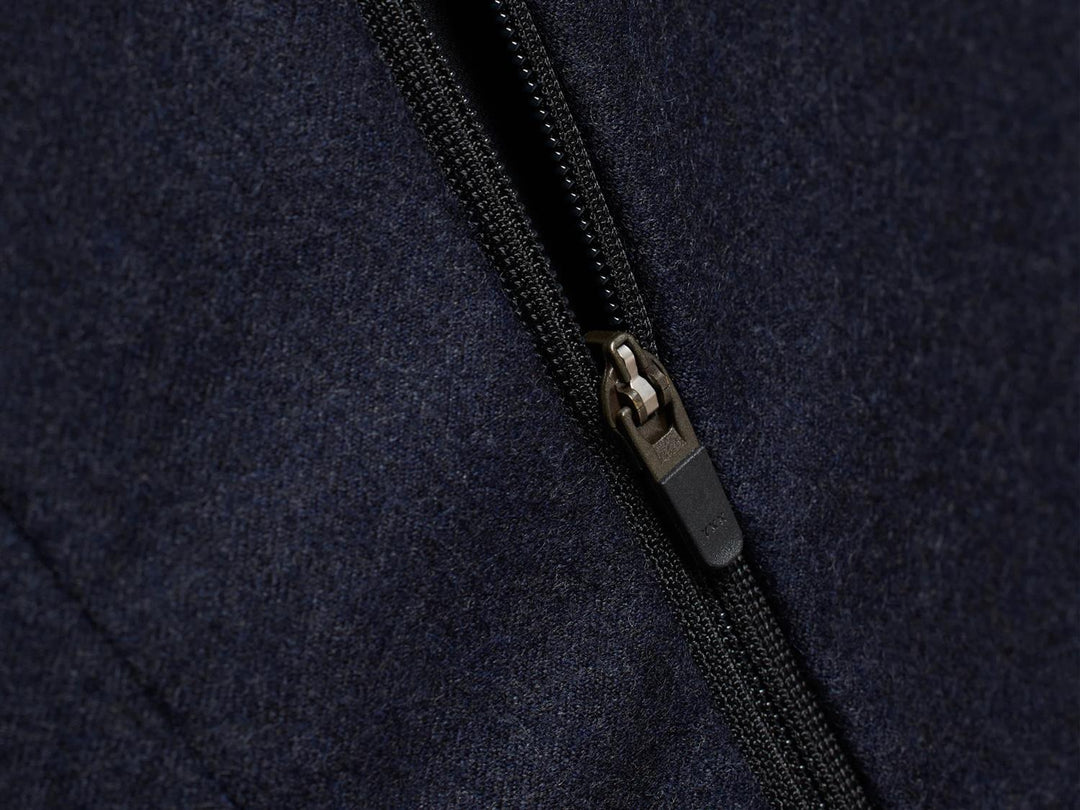 Raptor Vest Savile  Navy Melange Wool