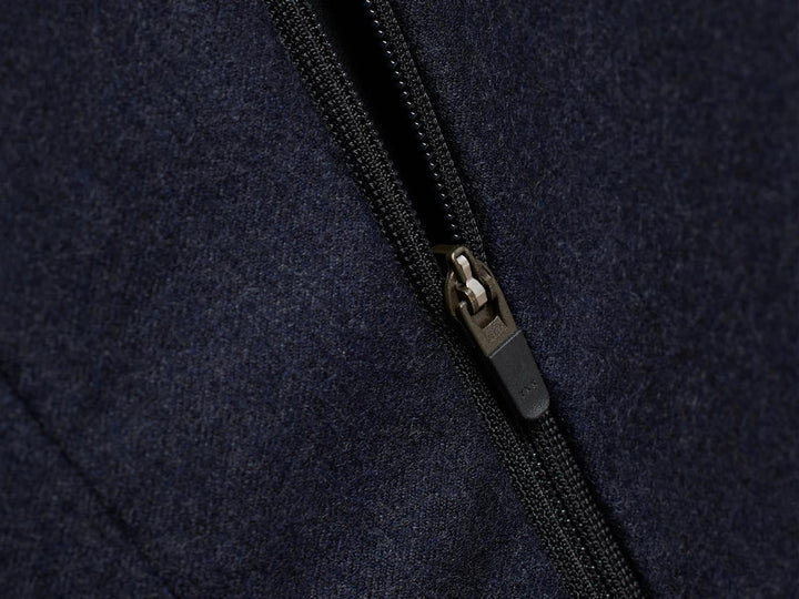 Raptor Vest Savile  Navy Melange Wool