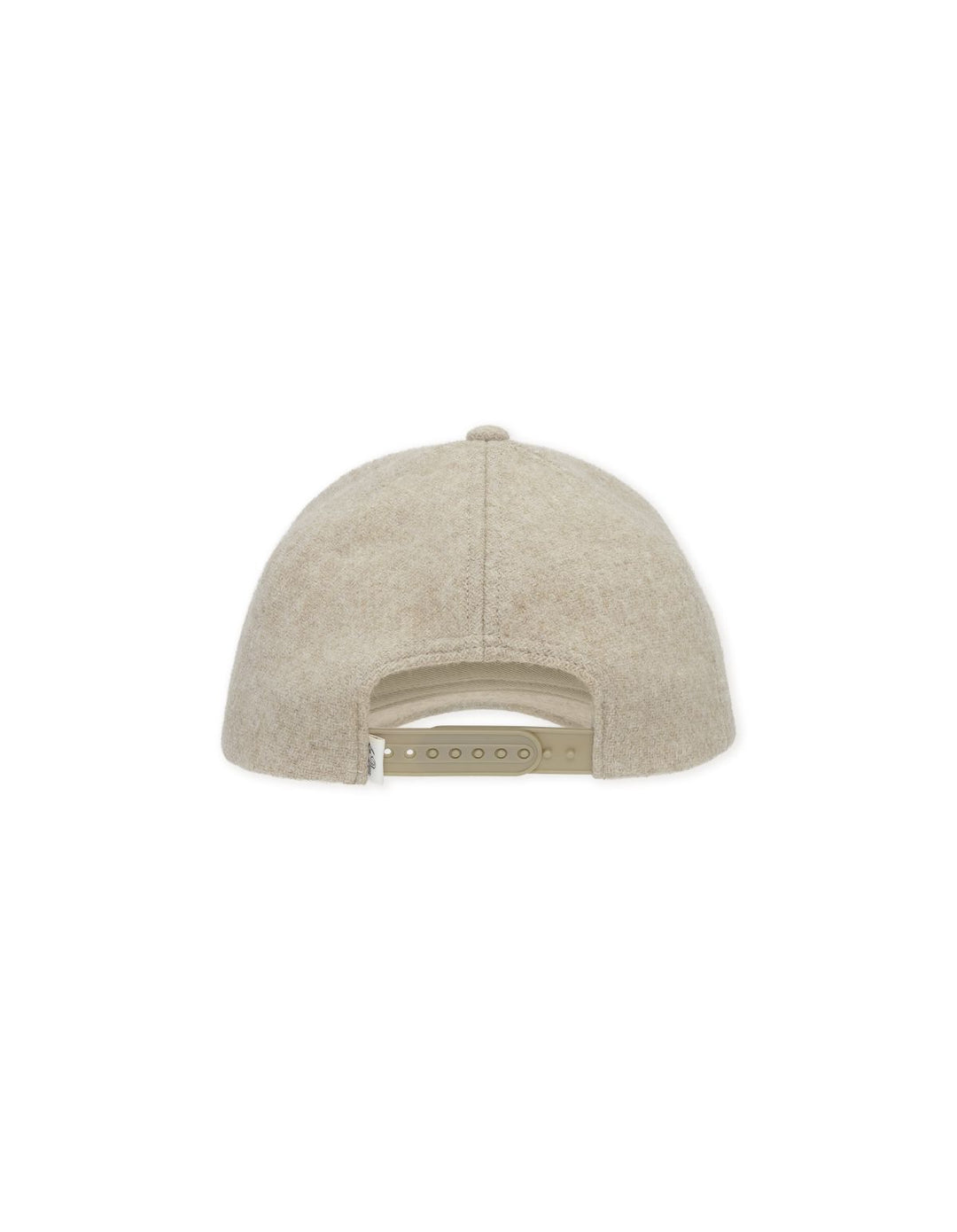 Signature Wool Baseball Cap  Dark Sand