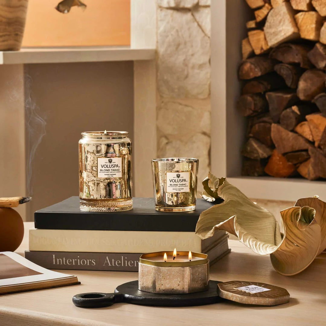 BOXED CANDLE 60t  Blond Tabac