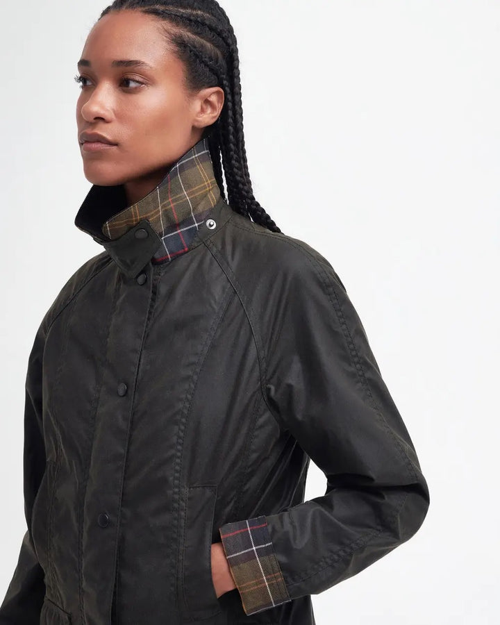 Barbour Classic Beadnell Wax Jacket  Olive