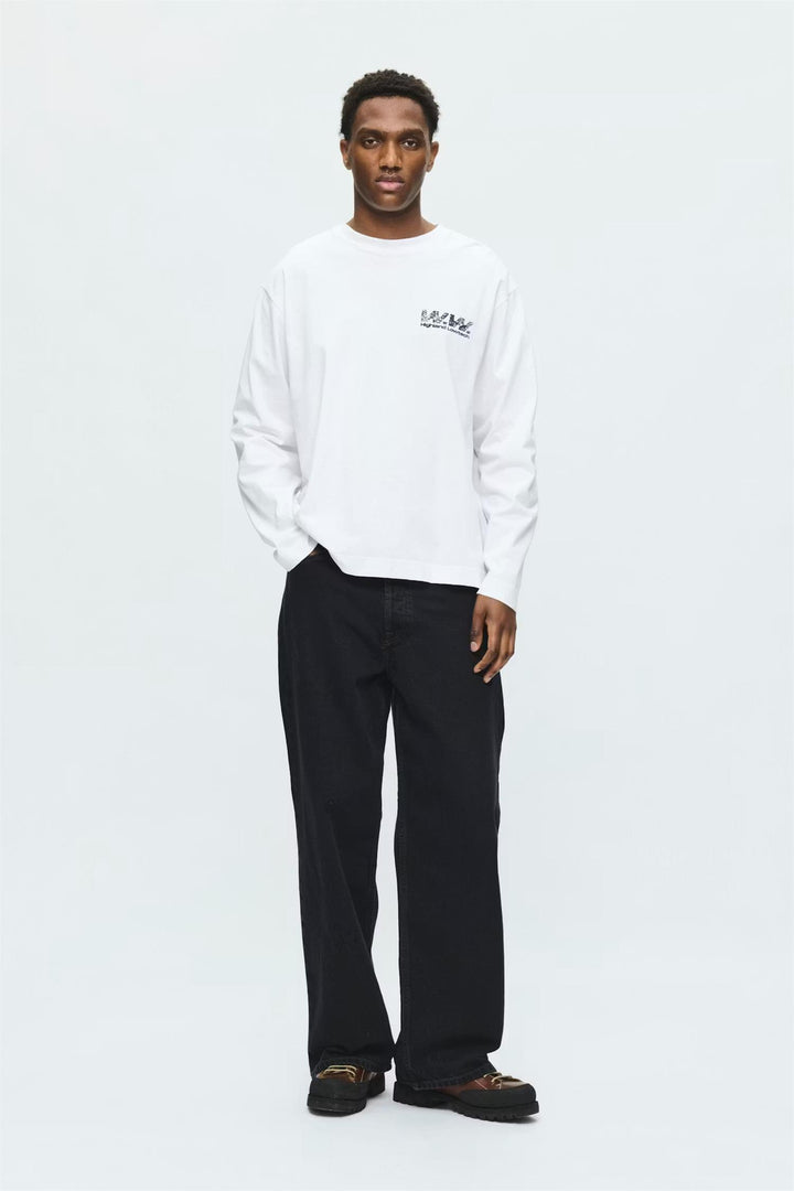 WWRYAN LS TEE  Bright White