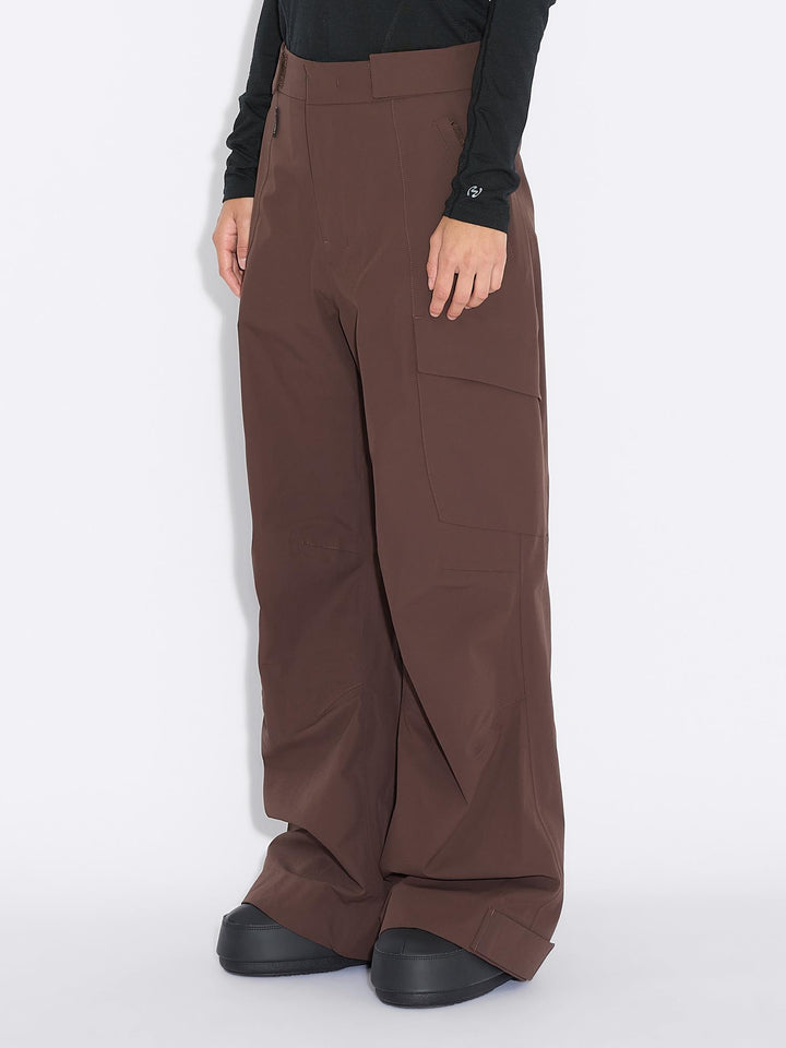 W Tryvann 3l Trousers 25-04_ski  Dk. Brown