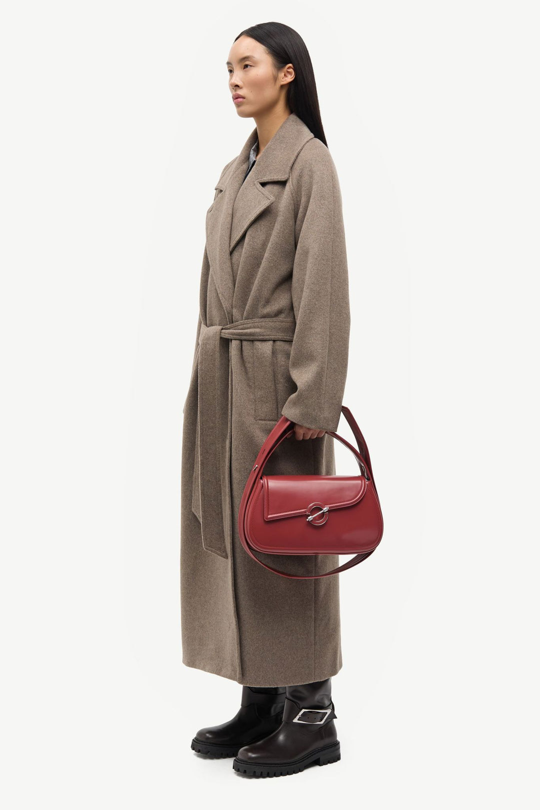 Sahannen Coat 15772  Lead Gray Mel.