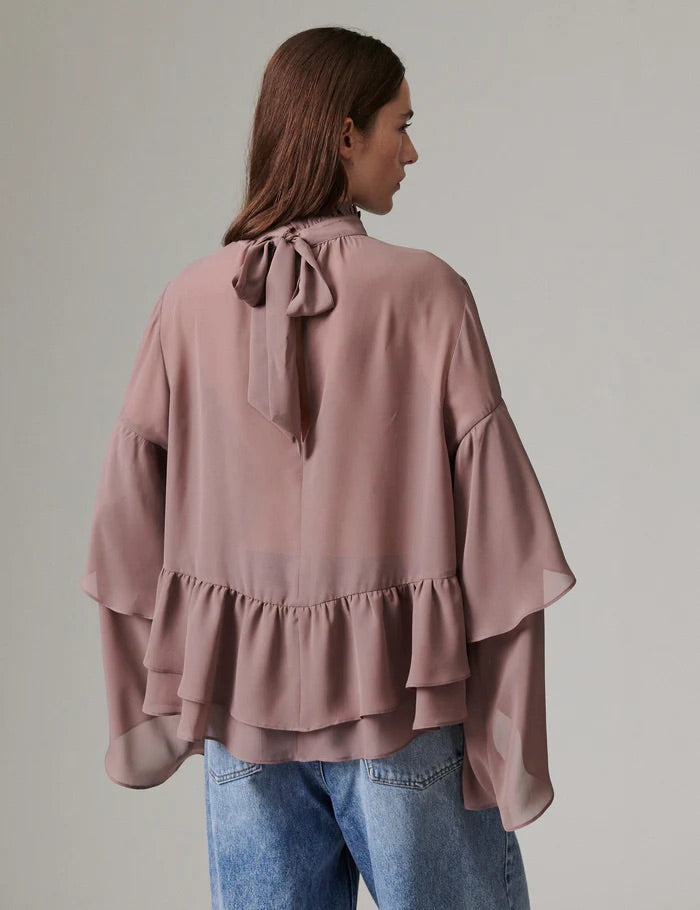 Nomi - Day Chiffon  Twilight Mauve