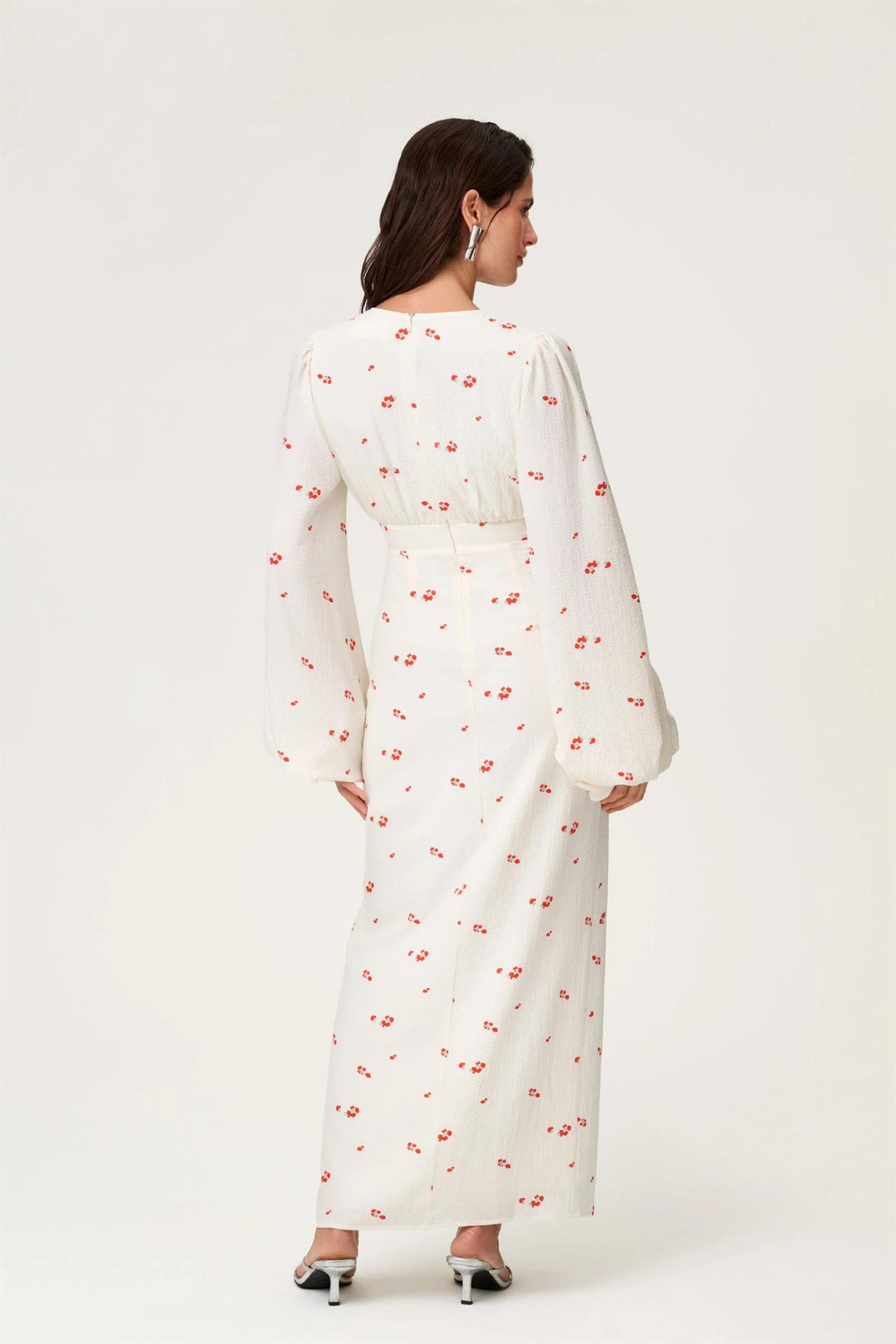 Positano Maxi dress  White Rose
