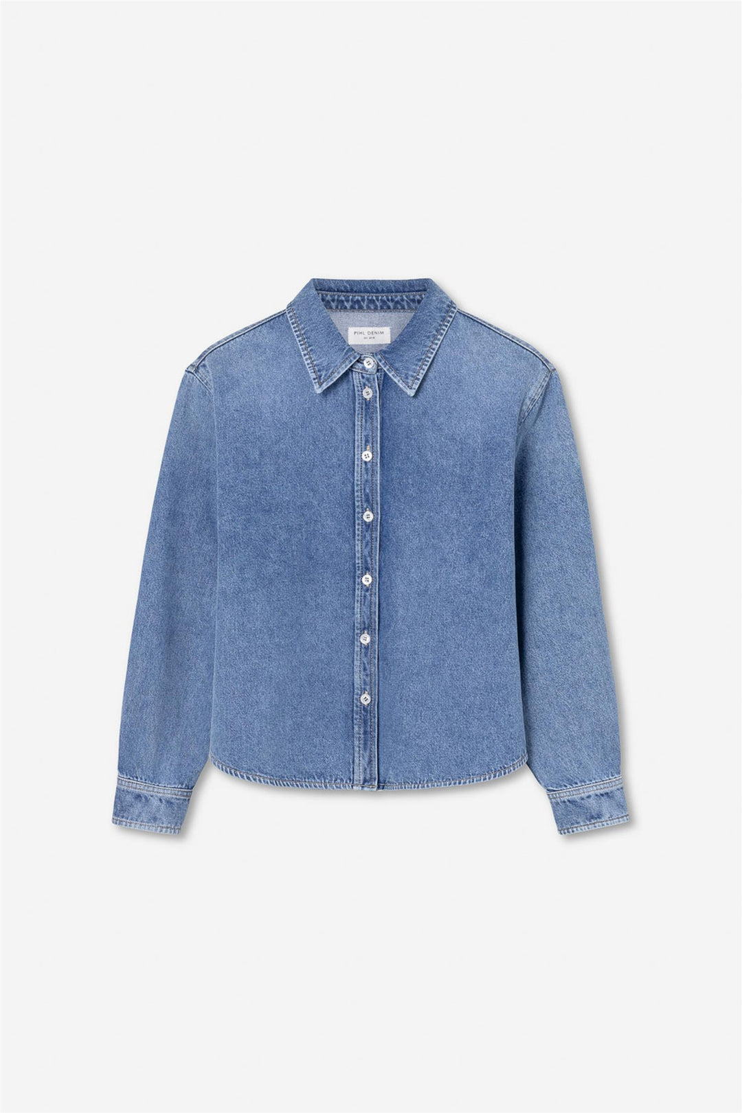 Francis Shirt  Mid Blue