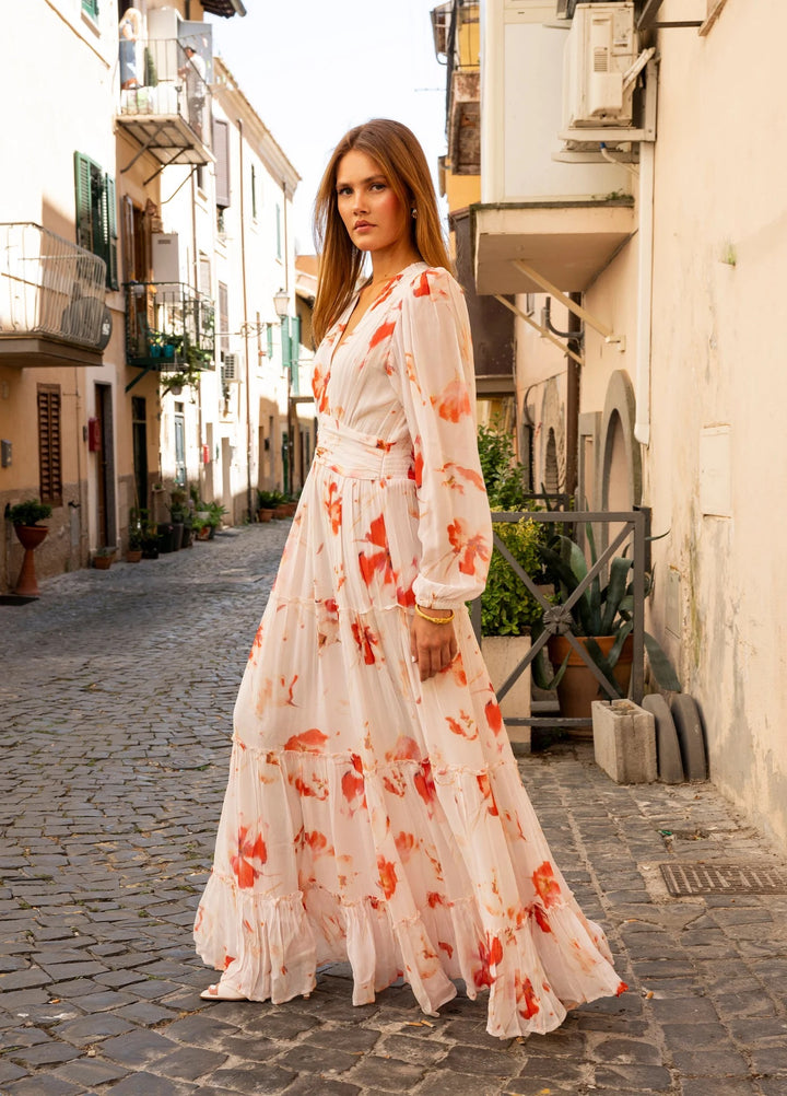 Noor Maxi Dress Rose Bloom  Rose Bloom