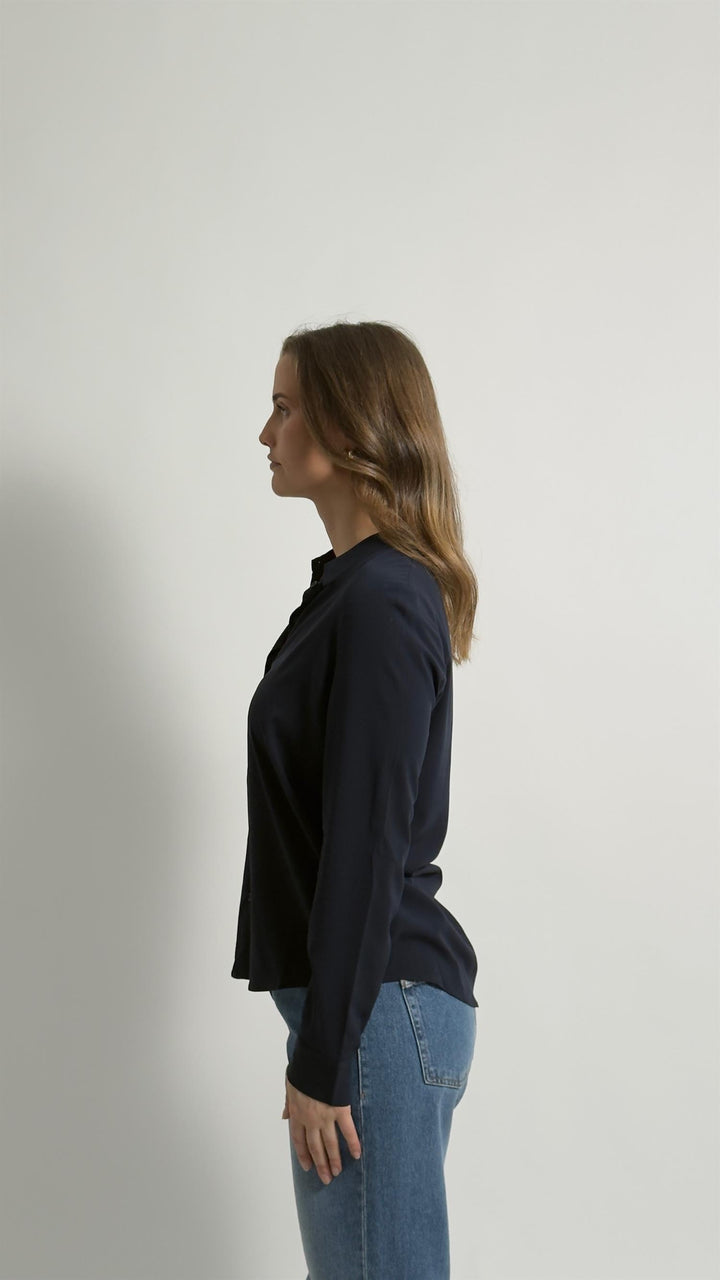 Milly np shirt 9942  Dark Sapphire