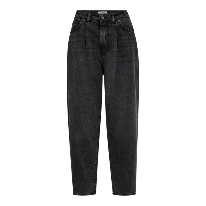 VikaCC Pleat Jeans  Black