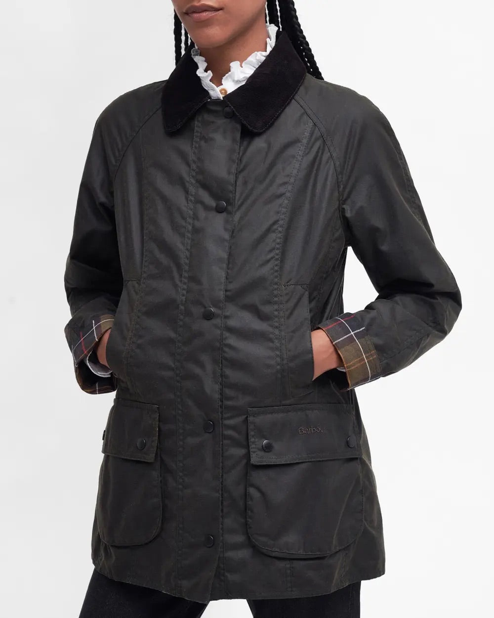 Barbour Classic Beadnell Wax Jacket  Olive
