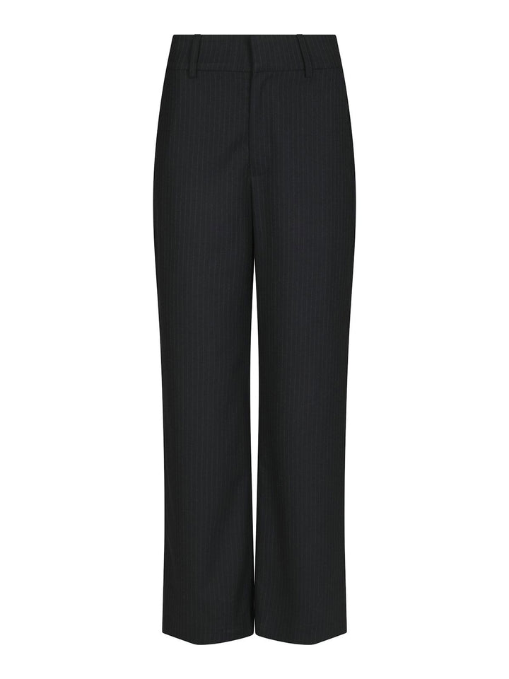 Nathalie Slim Pinstripe Pants  Dark Navy