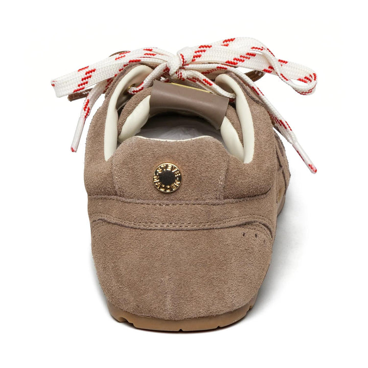 Asiel Suede Sneaker  Taupe