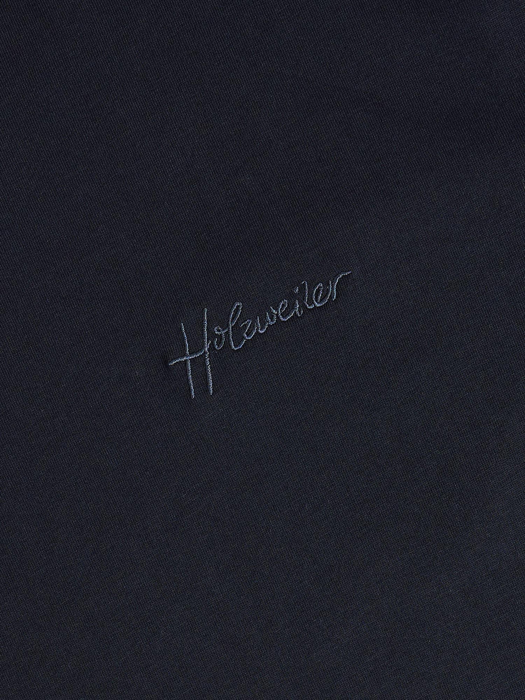 Tucker Embroidery  Tee  Black