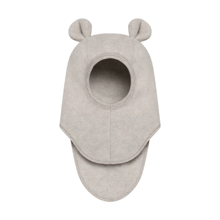 Balaclava Ears Wool Fleece  Camel Melange