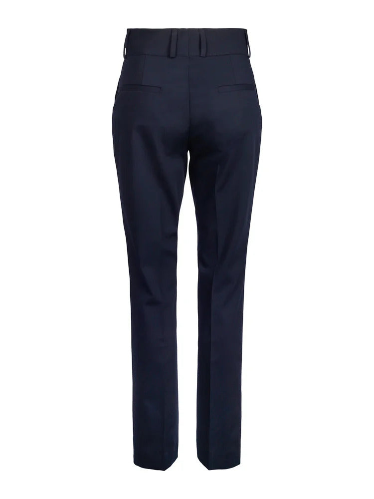 HIGH WAIST TROUSER  Navy