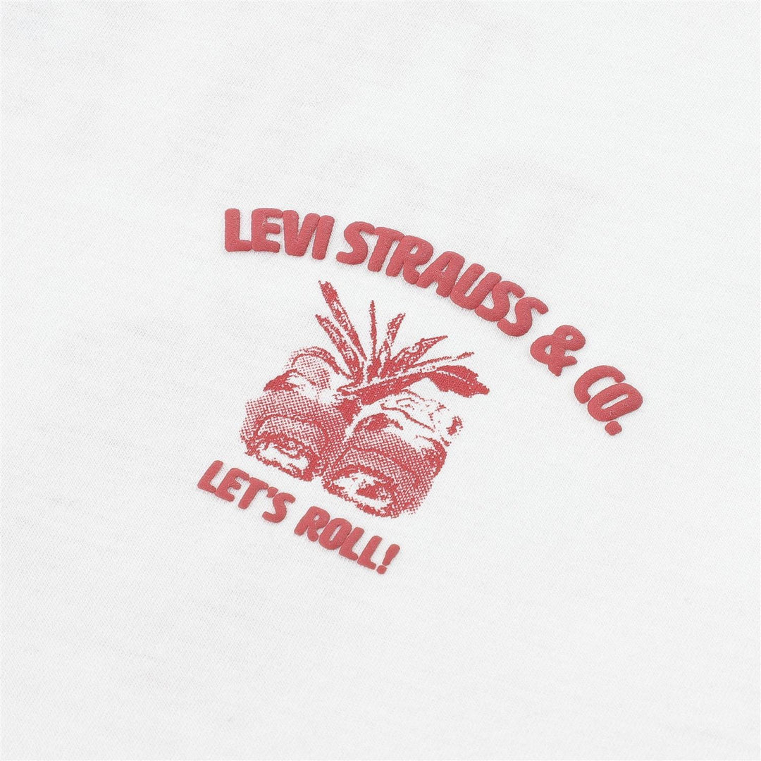 ROLL MODELS TEE  Bright White