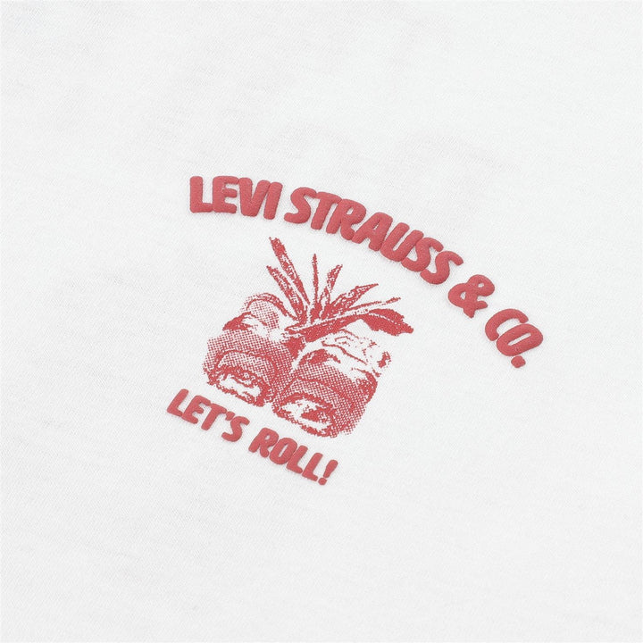 ROLL MODELS TEE  Bright White