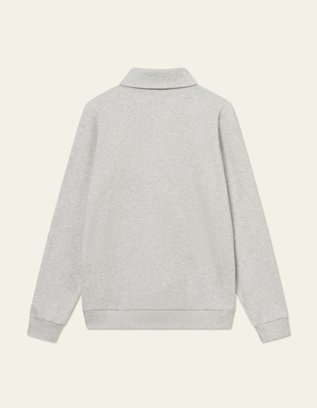 Ben Polo Piqué Sweatshirt  Snow Melange
