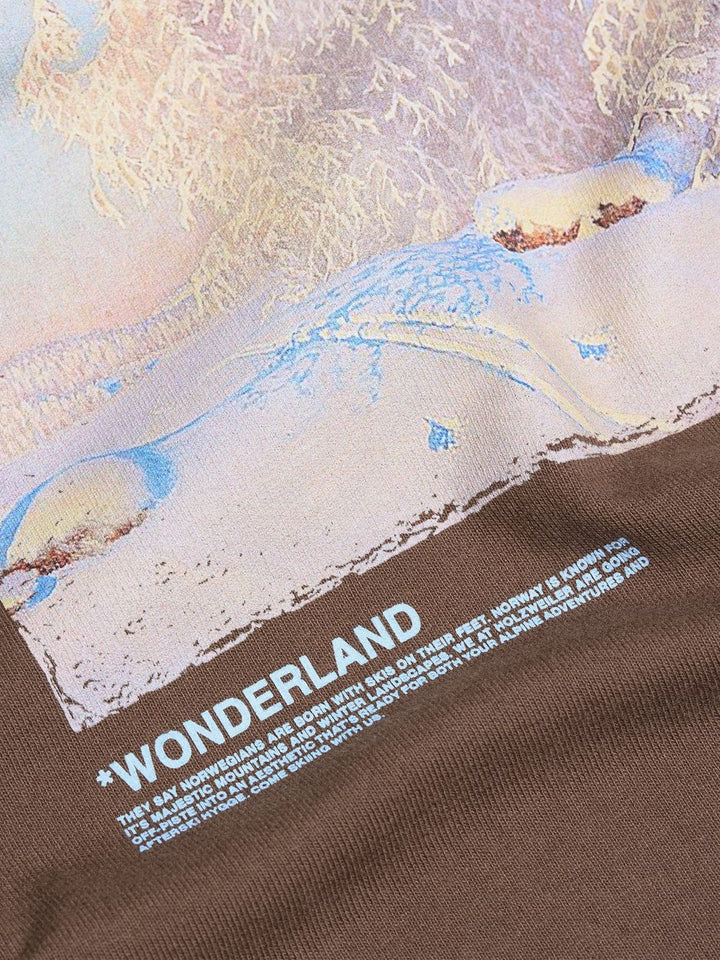 Kjerag National Tee  Brown