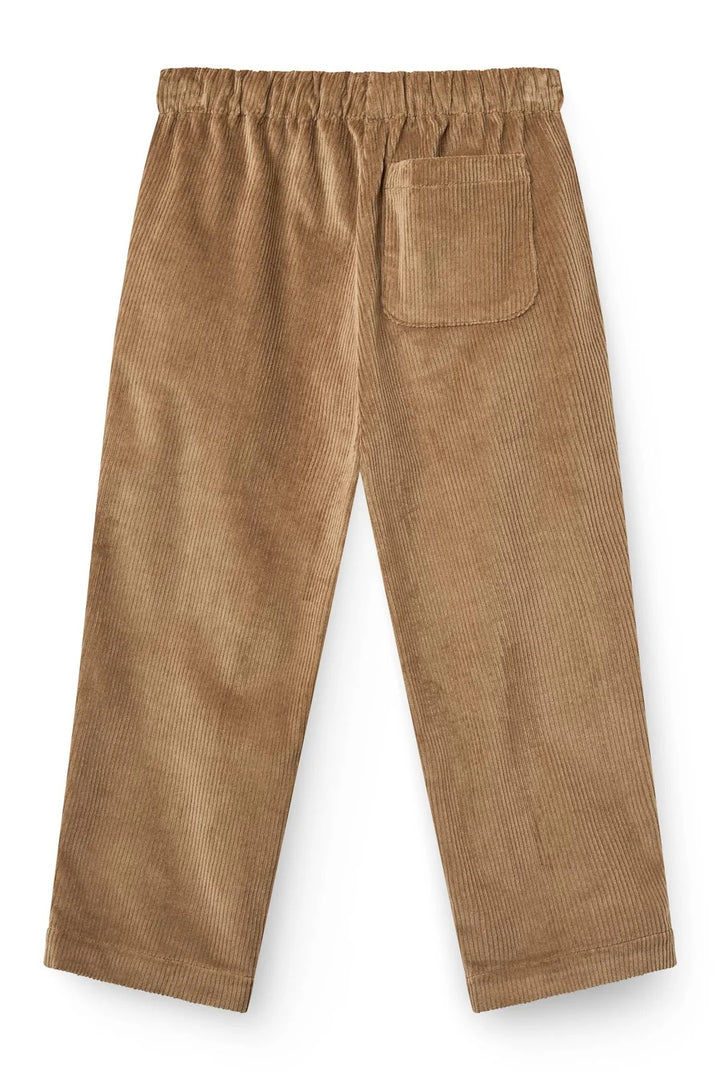 CORDUROY PANT W. ADJ. WAIST  Brown