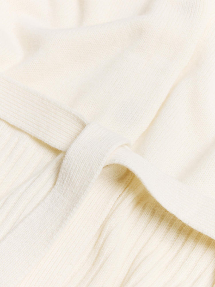 MILA WRAP CARDIGAN  Ecru