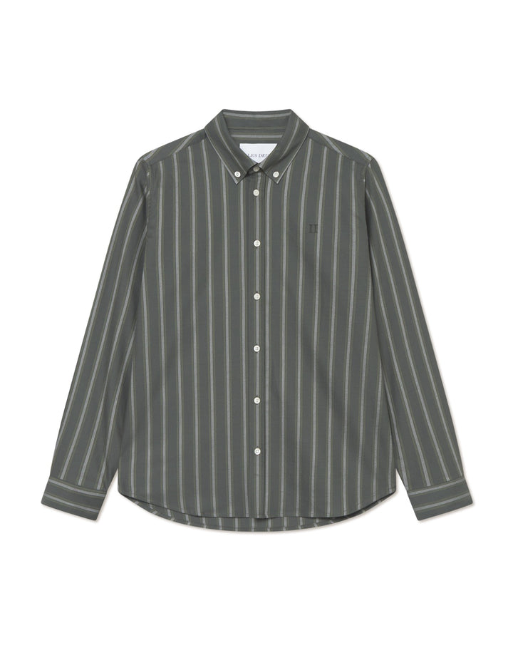 Konrad Striped Oxford Shirt  Duffel Bag