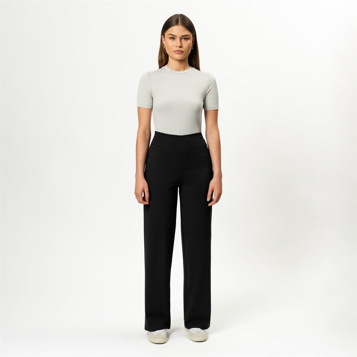 Asana Relaxed Straight Pant 32"L  Black