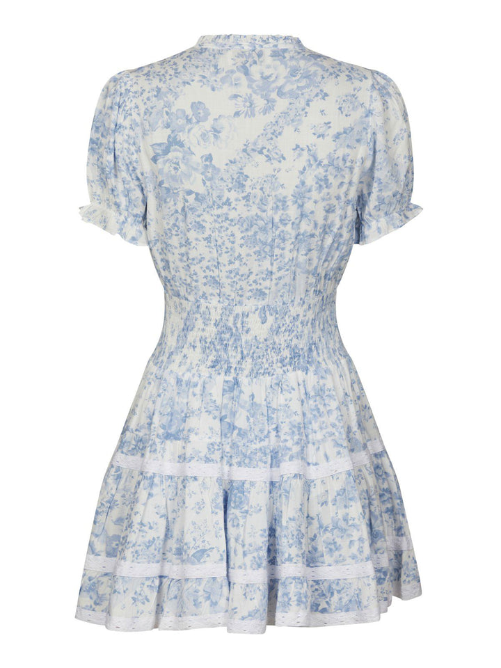 Constance Porcelain Dress  Light Blue