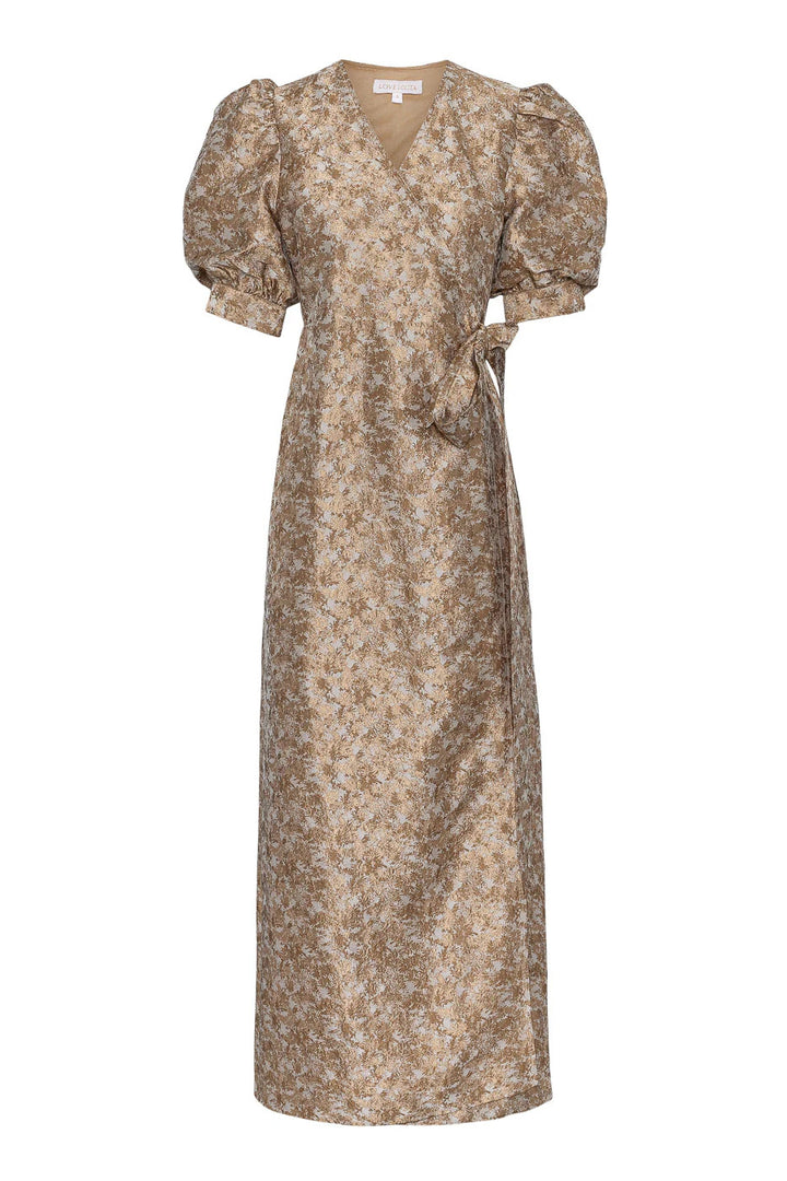 Teresa maxi dress  Champagne Brown