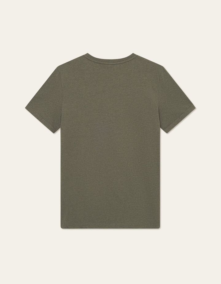 Nørregaard Tonal T-Shirt  Forest Green Melange